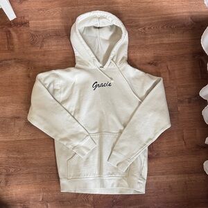 Gracie Cream Hoodie for Women